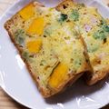 空飛ぶサツマイモ's cooksnap of when they made カボチャとブロッコリーのケークサレ.