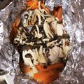 ちゃーLove's cooksnap of when they made *ブリときのこのホイル蒸し*.