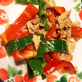 ゆか＊みく's cooksnap of when they made お弁当にも♪ジャガピーマンのツナ炒め.