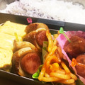 14basket's cooksnap of when they made ウインナーのちくわ巻き♪お弁当や行楽に♪.