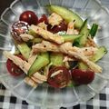 なおつん0802's cooksnap of when they made きゅうりとサラダチキンのピリ辛中華和え.