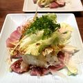 ばたみそーぱん☆'s cooksnap of when they made イナダの中華風カルパッチョ.