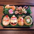 ゆみクローバー's cooksnap of when they made クリスマス☆ サンタさん・トナカイ.