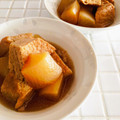 雛鳥と親鳥's cooksnap of when they made 大根と厚揚げの煮物.