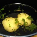 creeeampan's cooksnap of when they made レンジで簡単 大根餅のお吸い物.