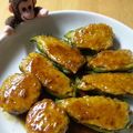 ももすけパン太's cooksnap of when they made ピーマンの肉詰め照り焼き風.