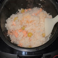 ガッキーパパ's cooksnap of when they made 炊飯器で 秋鮭と銀杏の炊き込みご飯.