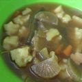 tyanncyonn's cooksnap of when they made やわらかモチモチ野菜たっぷりすいとん.