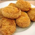 みぃ♡こはにゃん's cooksnap of when they made 揚げない簡単コロッケ.