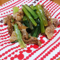 しょみ一's cooksnap of when they made 新玉ねぎと小松菜と豚こまの旨旨炒め.