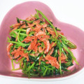 ｻﾞ・ワンピース's cooksnap of when they made 簡単☆豆苗と桜えびのにんにく炒め.