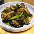 ぴんくみんと's cooksnap of when they made 茄子としめじとアスパラの中華風甘辛炒め❀.