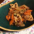 ✳︎まるり✳︎'s cooksnap of when they made 簡単☆大根•人参•蓮根と挽き肉の味噌炒め.
