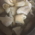 ma___111's cooksnap of when they made 鶏皮と大根の煮物.