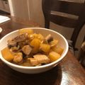 ulalan's cooksnap of when they made お刺身のあまりで♡フライパン鰤大根.