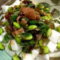 白砂浜's cooksnap of when they made 梅紫蘇香る長芋と枝豆の和風サラダ.