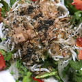 クックN3RABD☆'s cooksnap of when they made 春菊としらすの和風サラダ.