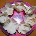 よもぎだいふく☆'s cooksnap of when they made ワンタンの皮カップ30秒で♪.