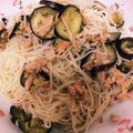 ＊＊＊悠＊＊＊'s cooksnap of when they made 茄子とツナのペペロンチーノ素麺.
