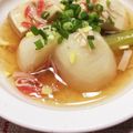 Aoinママ's cooksnap of when they made かぶの蟹カマあんかけ～♪.