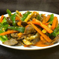 hiroro☆ro's cooksnap of when they made 牛肉とピーマンとしめじのオイスター炒め.