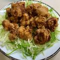 クック茶々茶's cooksnap of when they made みんな大好き♡簡単鶏のからあげ♪.
