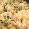 かせぃじん's cooksnap of when they made ☆大根菜と油揚げの炊き込みご飯☆.