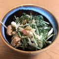 asuka_poo's cooksnap of when they made 水菜と油揚げの醤油マヨサラダ.