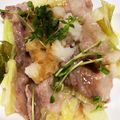 ちづりんも's cooksnap of when they made 豚とキャベツのレンジ蒸しおろしポン酢.