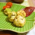 taruママ's cooksnap of when they made ＊はんぺんで♪玉葱昆布：まるまる焼き◎.
