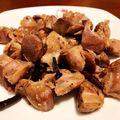 ポテトフライ☆'s cooksnap of when they made 砂肝のガーリック炒め（下茹でで柔らかく）.