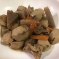 papikun's cooksnap of when they made 里芋と人参の煮物‼.