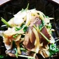 ryin☆'s cooksnap of when they made 鰹のバルサミコ・マリネ.