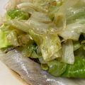 YU-ZEN's cooksnap of when they made 【湯引きレタス】止まらん!レンジで台湾風.