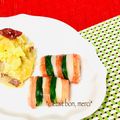 賀古遥's cooksnap of when they made カニカマで縞々ウインナー.