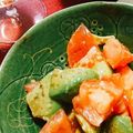 kentae's cooksnap of when they made ～アボトマサラダ～塩レモンドレッシング.