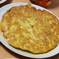 クックY462XD☆'s cooksnap of when they made 我が家流「ポテトチップのトルティーリャ」.