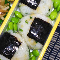 nosso's cooksnap of when they made 揚げ玉とネギがおいしい＊たぬきおにぎり.