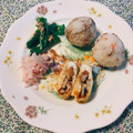 yesmama's cooksnap of when they made ごはんのお供に♪甘辛ちくわのたまご焼き.