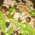 ﾋﾟﾛﾐ♡'s cooksnap of when they made 豚肉としめじのパパッと塩炒め.