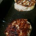 ふぁんたにゃん's cooksnap of when they made 鯖缶&もやし人参御坊でふわしゃきバーグ♪.