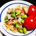 キャラメグ♪'s cooksnap of when they made 大根、れんこん、里芋の梅サラダ.