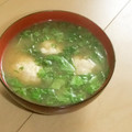 きらり流れ星's cooksnap of when they made うまっ☆白菜と肉団子のお味噌汁.