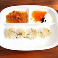 ちゃぴ♥'s cooksnap of when they made 簡単離乳食★赤ちゃん大好き柿ヨーグルト.