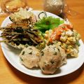 ハチワレねこ's cooksnap of when they made おうち飲茶✣里芋と豚ひき肉の蒸しだんご.
