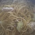 12aloe26's cooksnap of when they made たっぷりきのことささみのワンポットパスタ.