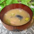mielle's cooksnap of when they made 鯖のお味噌汁.