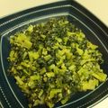 pimpa's cooksnap of when they made 富山のなつかしい味☆大根菜のよごし.