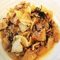 ぽかぽかはれた's cooksnap of when they made 大根と豚肉のピリ辛塩こんぶ炒め.