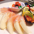 hoenae's cooksnap of when they made 生ハムとチーズの梨巻き.